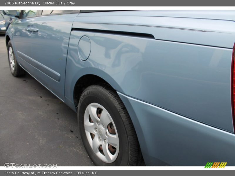 Glacier Blue / Gray 2006 Kia Sedona LX