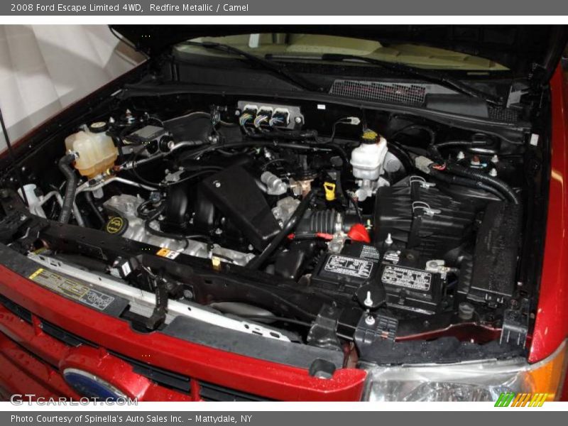 Redfire Metallic / Camel 2008 Ford Escape Limited 4WD