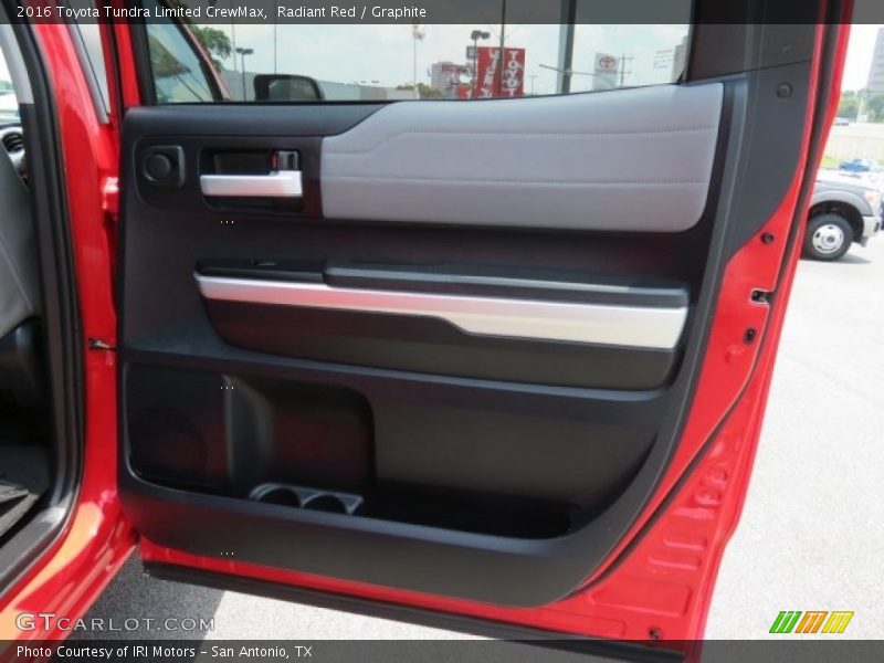Radiant Red / Graphite 2016 Toyota Tundra Limited CrewMax