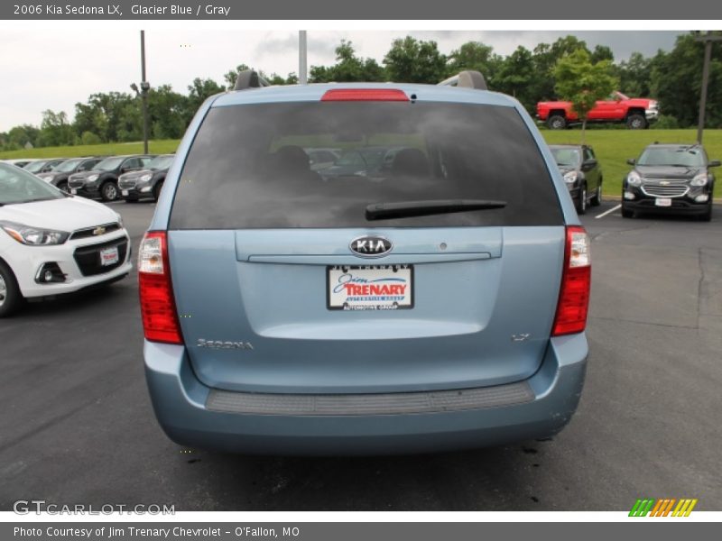 Glacier Blue / Gray 2006 Kia Sedona LX