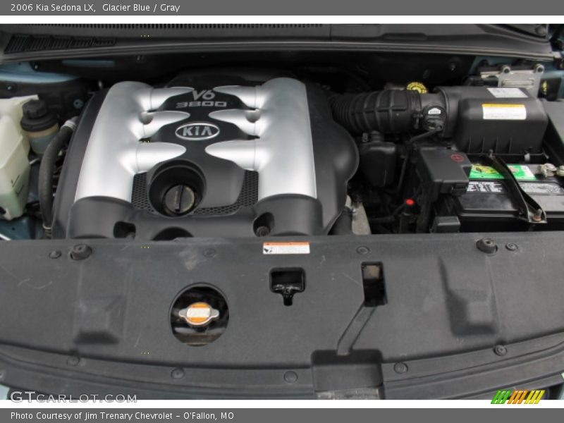Glacier Blue / Gray 2006 Kia Sedona LX