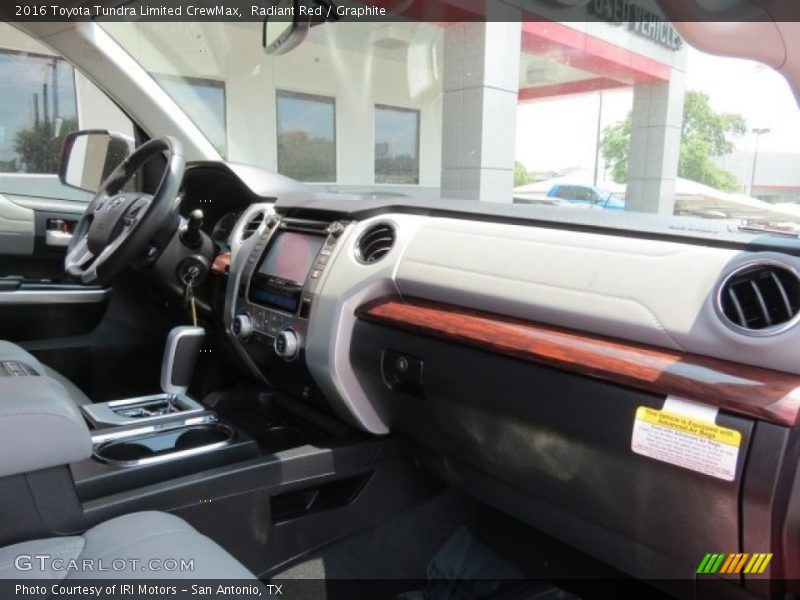 Radiant Red / Graphite 2016 Toyota Tundra Limited CrewMax
