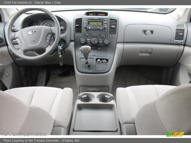 Glacier Blue / Gray 2006 Kia Sedona LX