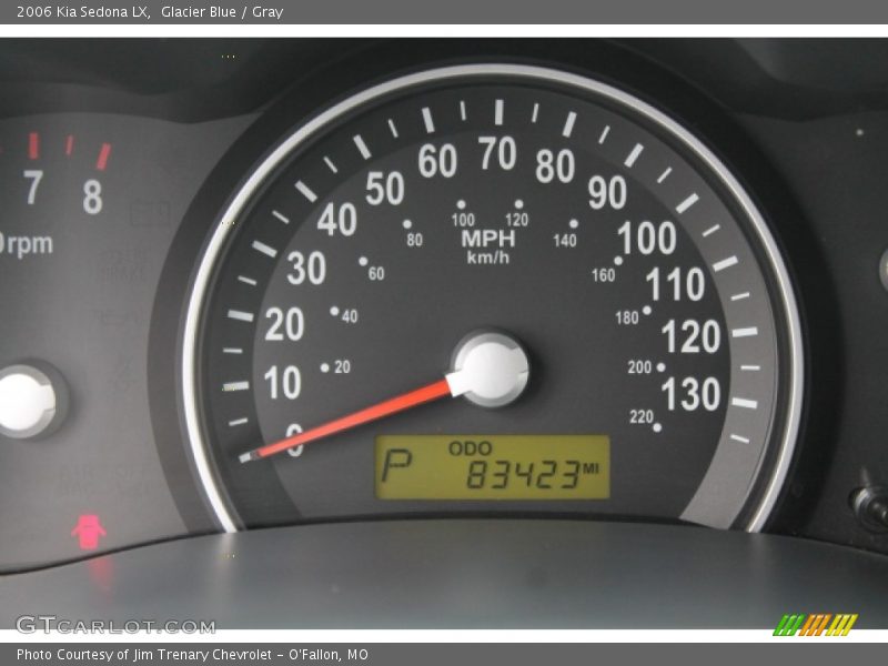 Glacier Blue / Gray 2006 Kia Sedona LX