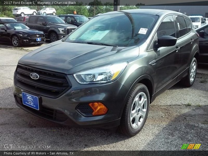 Magnetic / Charcoal Black 2017 Ford Escape S