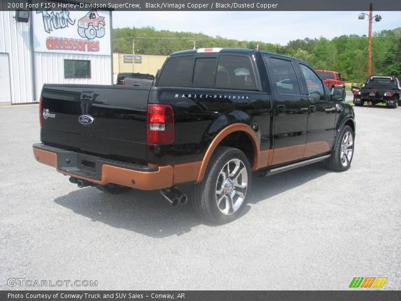 Black/Vintage Copper / Black/Dusted Copper 2008 Ford F150 Harley-Davidson SuperCrew