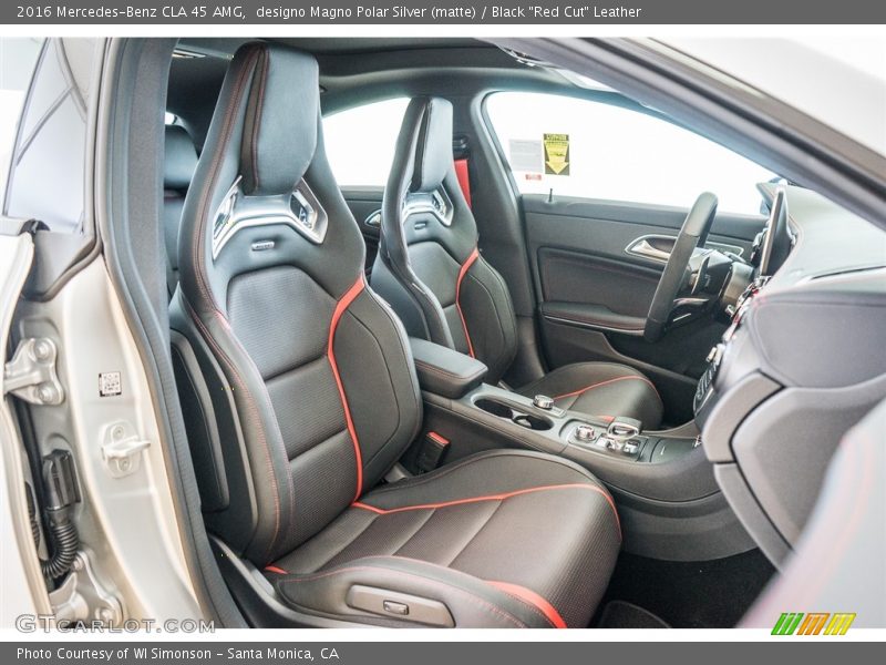 Front Seat of 2016 CLA 45 AMG