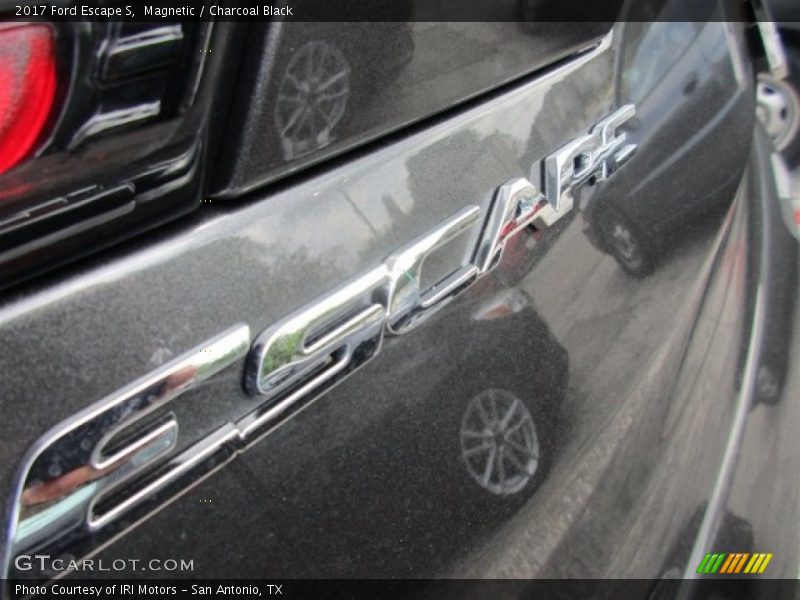 Magnetic / Charcoal Black 2017 Ford Escape S