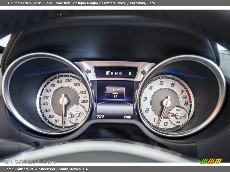  2016 SL 400 Roadster 400 Roadster Gauges