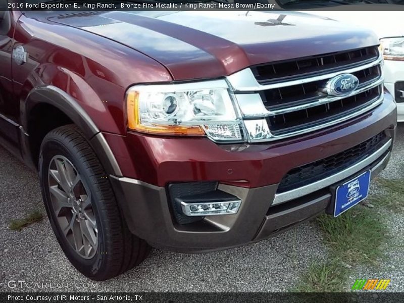 Bronze Fire Metallic / King Ranch Mesa Brown/Ebony 2016 Ford Expedition EL King Ranch