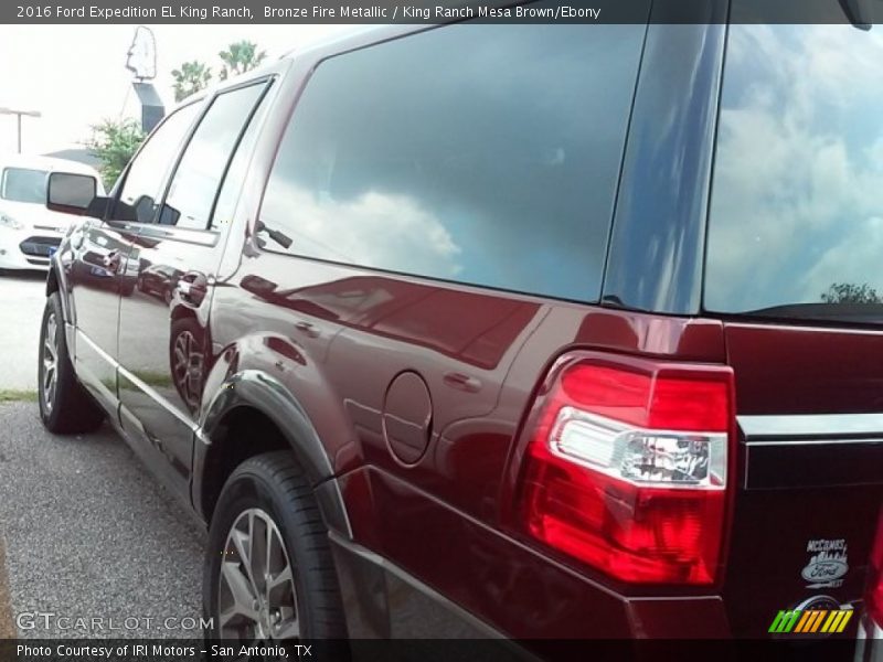 Bronze Fire Metallic / King Ranch Mesa Brown/Ebony 2016 Ford Expedition EL King Ranch