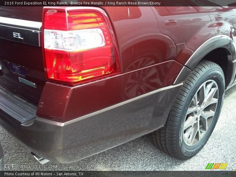 Bronze Fire Metallic / King Ranch Mesa Brown/Ebony 2016 Ford Expedition EL King Ranch