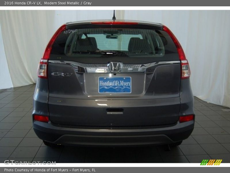 Modern Steel Metallic / Gray 2016 Honda CR-V LX