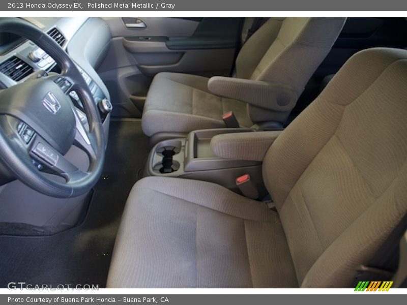 Polished Metal Metallic / Gray 2013 Honda Odyssey EX