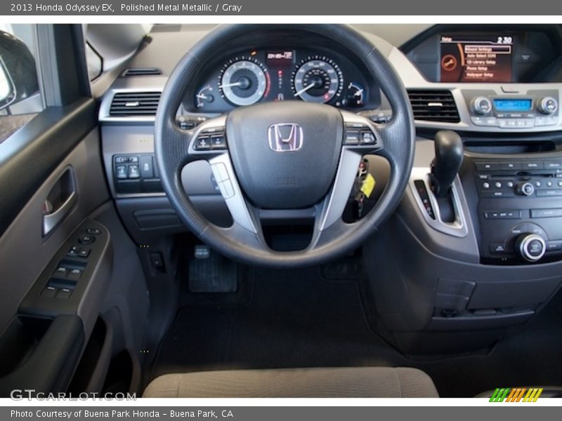 Polished Metal Metallic / Gray 2013 Honda Odyssey EX