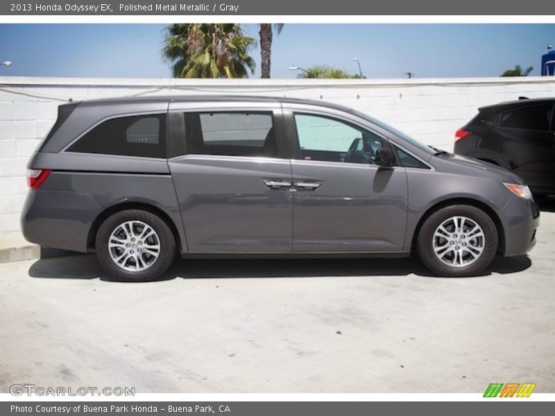 Polished Metal Metallic / Gray 2013 Honda Odyssey EX