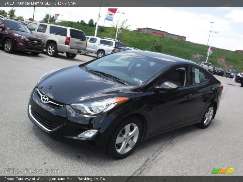 Black / Gray 2013 Hyundai Elantra GLS