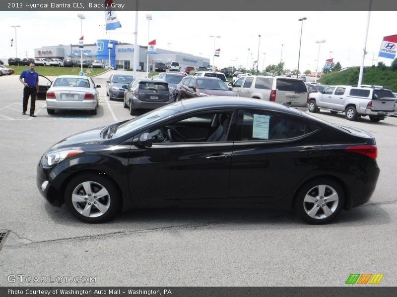 Black / Gray 2013 Hyundai Elantra GLS