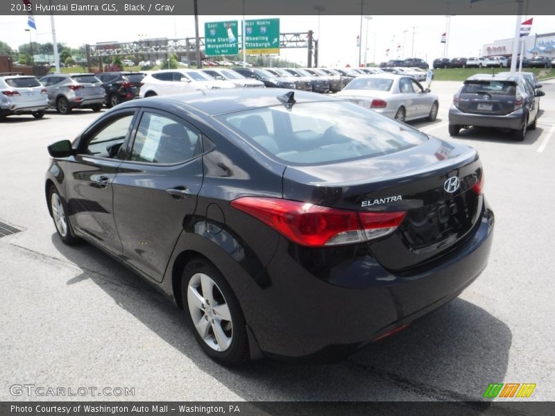 Black / Gray 2013 Hyundai Elantra GLS