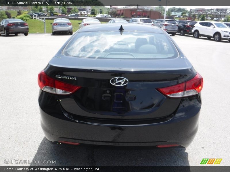 Black / Gray 2013 Hyundai Elantra GLS