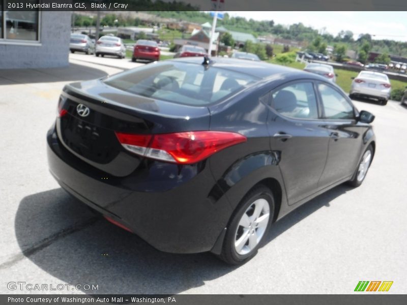 Black / Gray 2013 Hyundai Elantra GLS