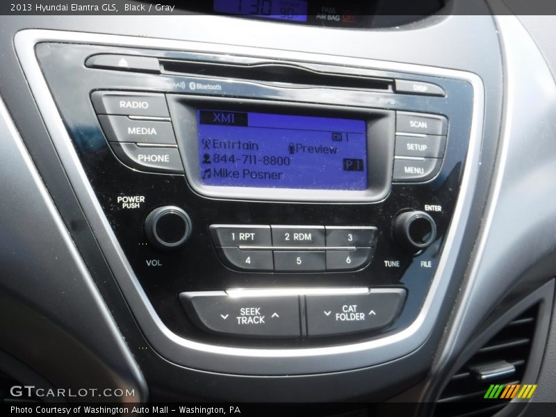 Black / Gray 2013 Hyundai Elantra GLS