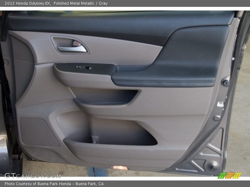 Polished Metal Metallic / Gray 2013 Honda Odyssey EX