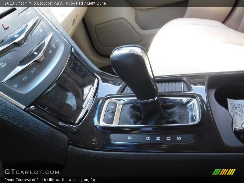 Ruby Red / Light Dune 2013 Lincoln MKS EcoBoost AWD