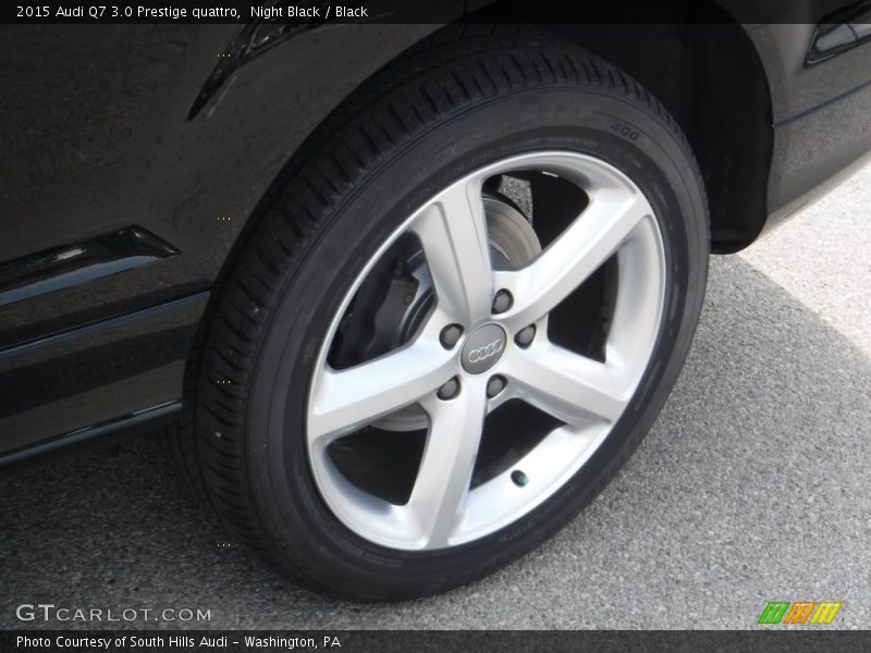 Night Black / Black 2015 Audi Q7 3.0 Prestige quattro