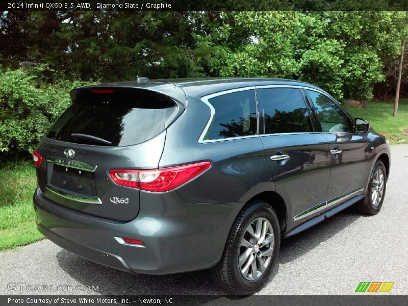 Diamond Slate / Graphite 2014 Infiniti QX60 3.5 AWD