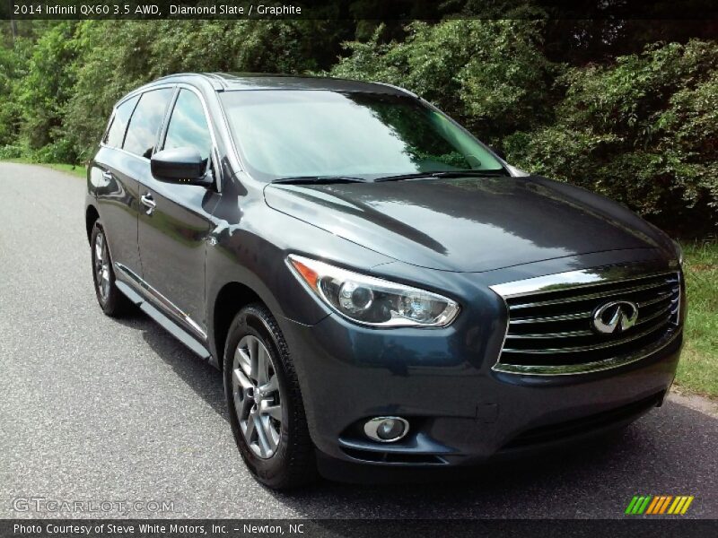 Diamond Slate / Graphite 2014 Infiniti QX60 3.5 AWD