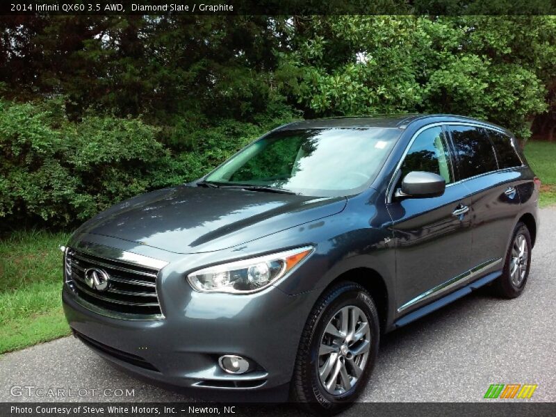 Diamond Slate / Graphite 2014 Infiniti QX60 3.5 AWD