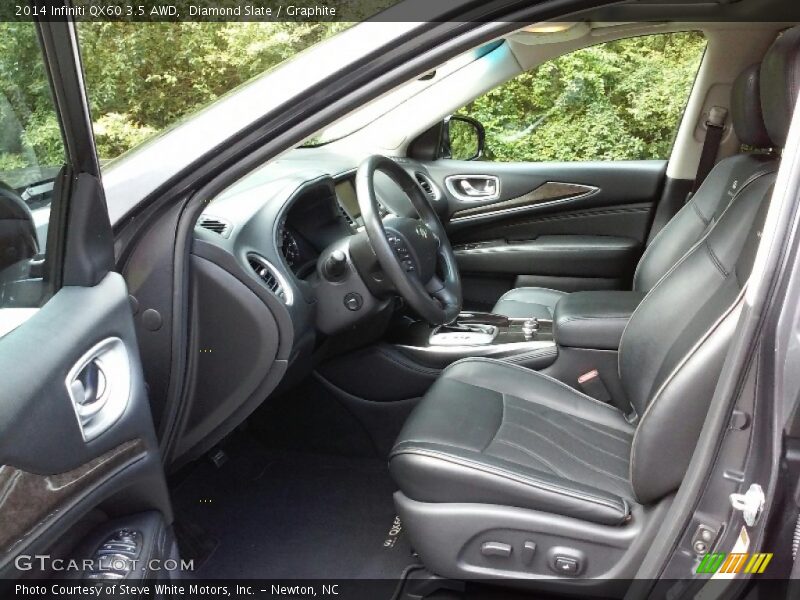 Diamond Slate / Graphite 2014 Infiniti QX60 3.5 AWD