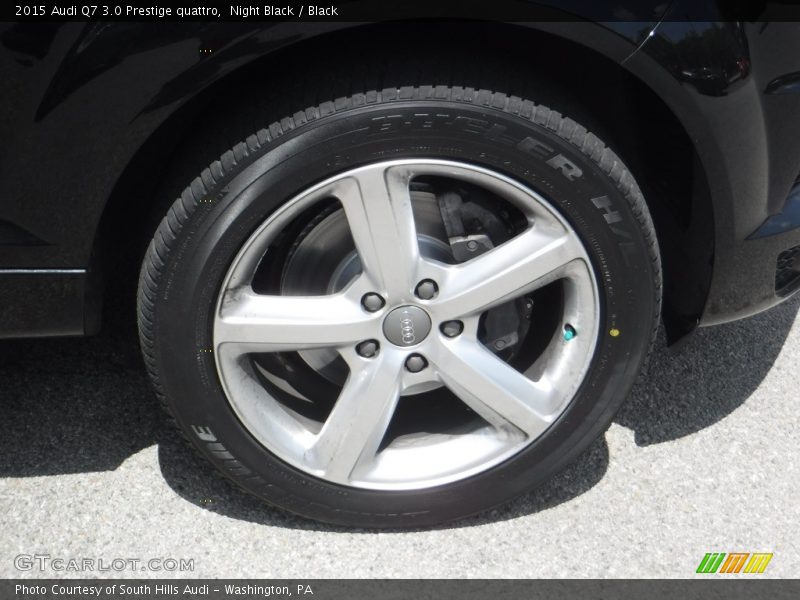 Night Black / Black 2015 Audi Q7 3.0 Prestige quattro