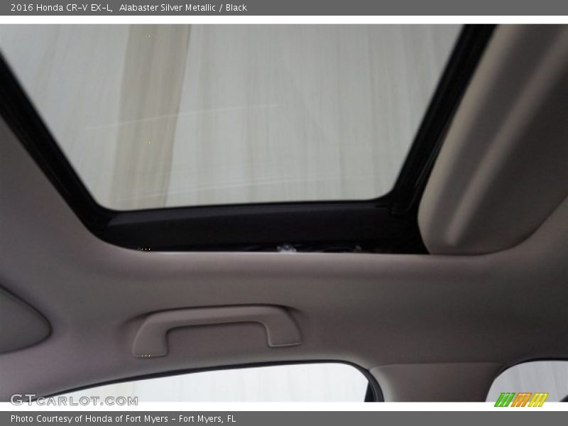 Alabaster Silver Metallic / Black 2016 Honda CR-V EX-L