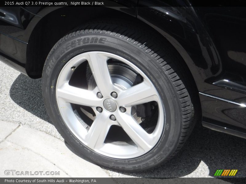 Night Black / Black 2015 Audi Q7 3.0 Prestige quattro