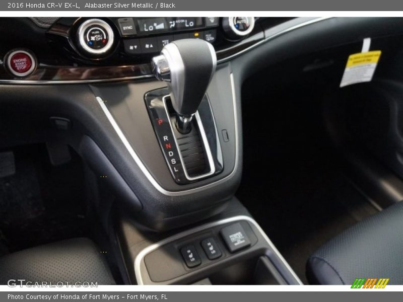 Alabaster Silver Metallic / Black 2016 Honda CR-V EX-L