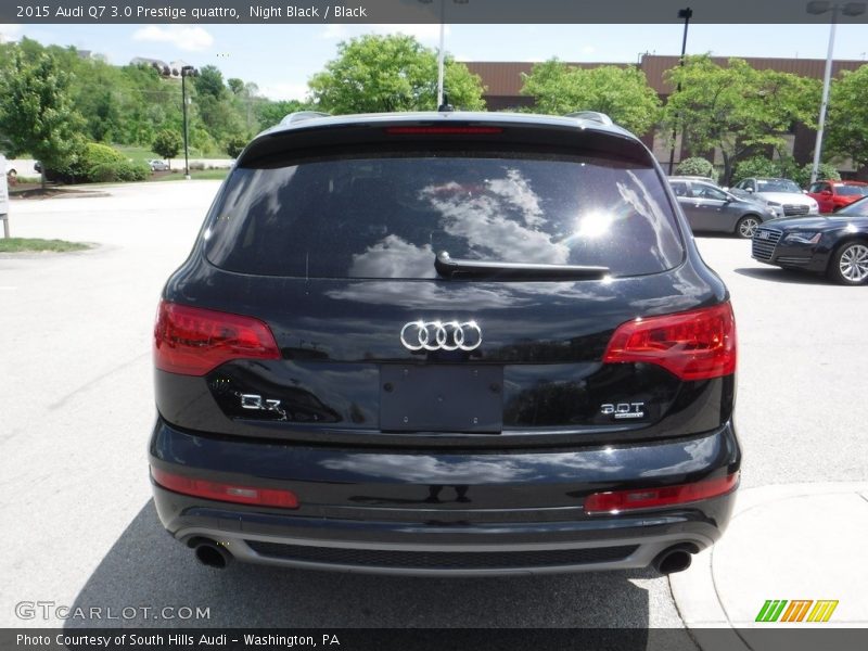 Night Black / Black 2015 Audi Q7 3.0 Prestige quattro