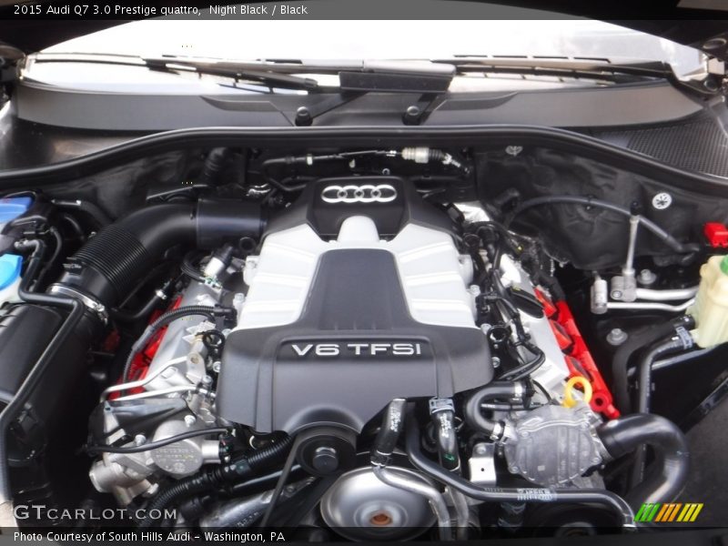 Night Black / Black 2015 Audi Q7 3.0 Prestige quattro