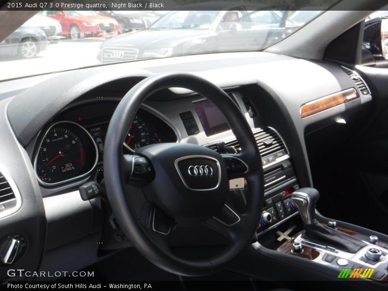 Night Black / Black 2015 Audi Q7 3.0 Prestige quattro