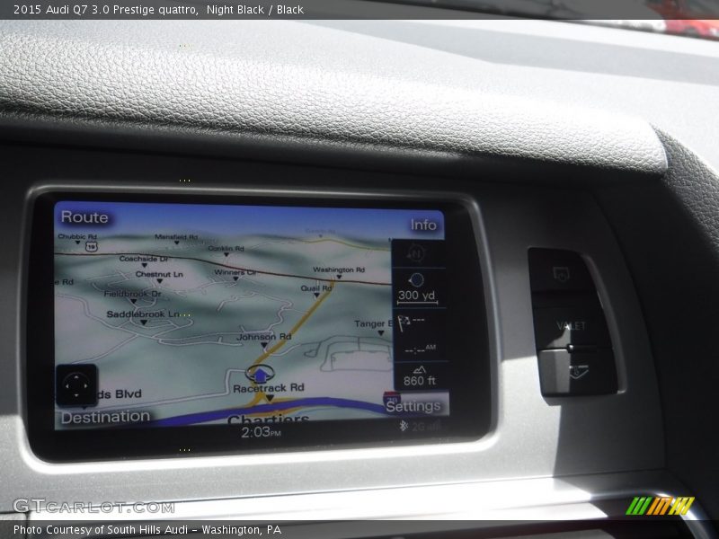 Night Black / Black 2015 Audi Q7 3.0 Prestige quattro