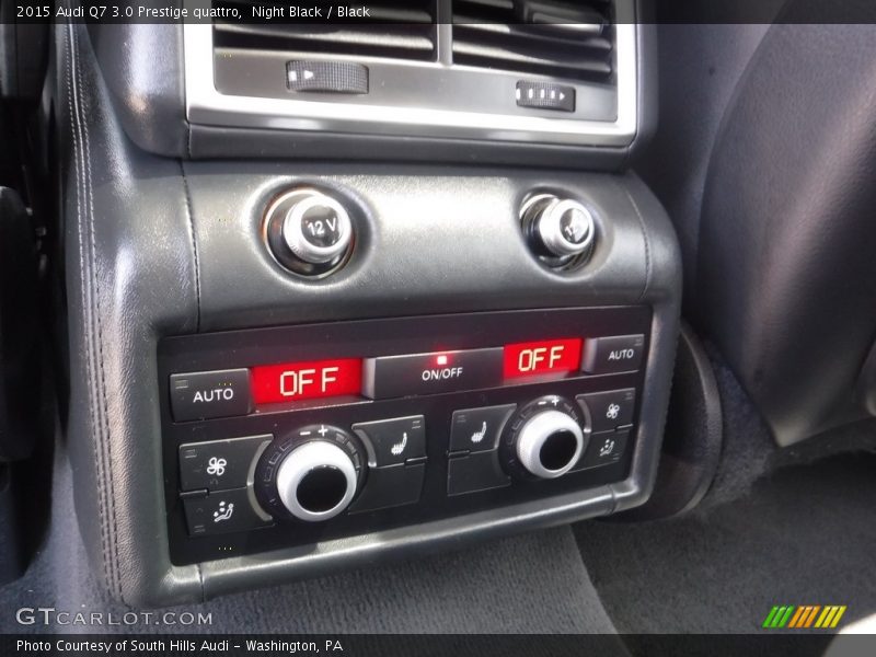 Night Black / Black 2015 Audi Q7 3.0 Prestige quattro