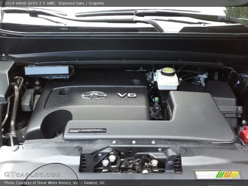 Diamond Slate / Graphite 2014 Infiniti QX60 3.5 AWD