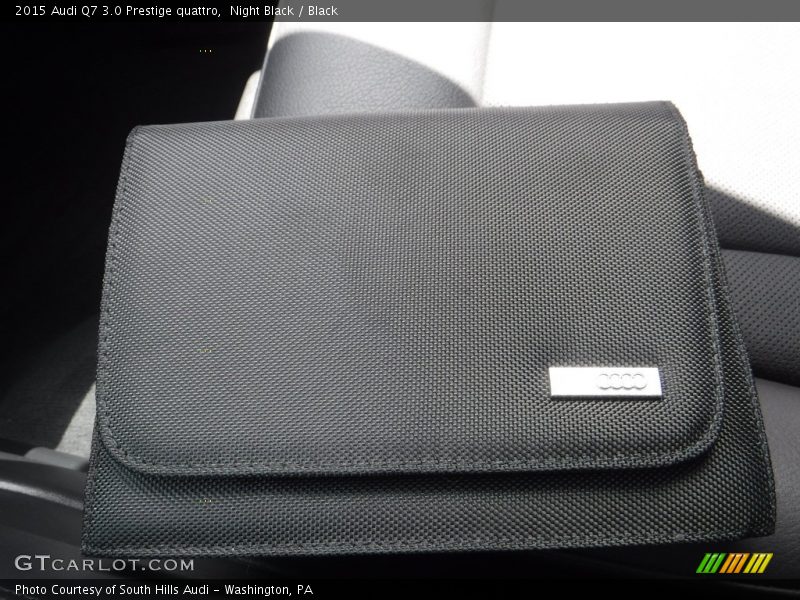 Night Black / Black 2015 Audi Q7 3.0 Prestige quattro