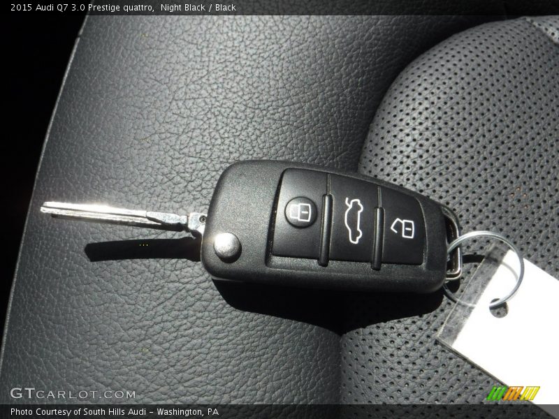Night Black / Black 2015 Audi Q7 3.0 Prestige quattro
