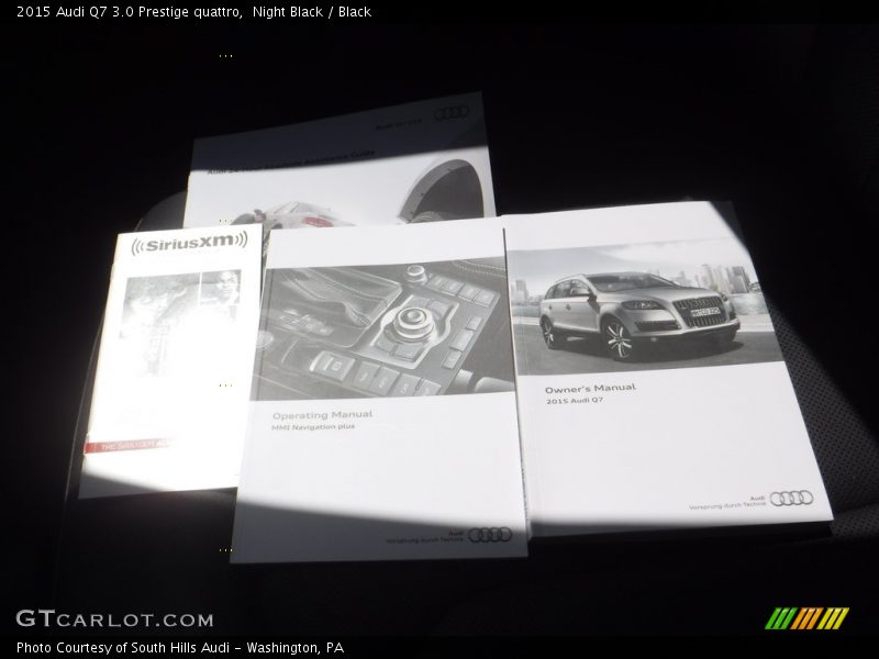 Night Black / Black 2015 Audi Q7 3.0 Prestige quattro