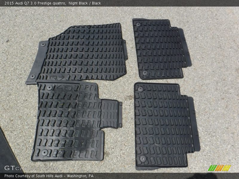 Night Black / Black 2015 Audi Q7 3.0 Prestige quattro