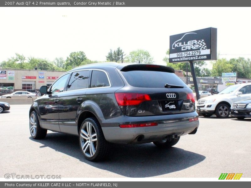 Condor Grey Metallic / Black 2007 Audi Q7 4.2 Premium quattro