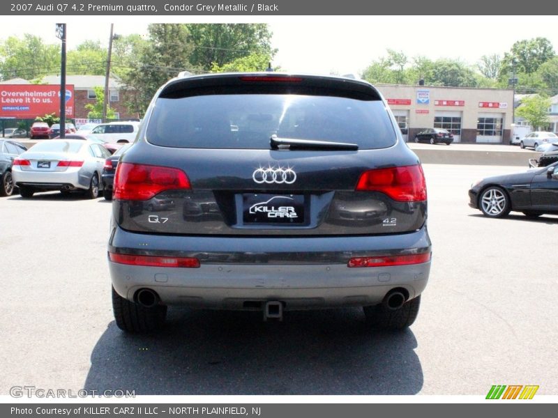 Condor Grey Metallic / Black 2007 Audi Q7 4.2 Premium quattro