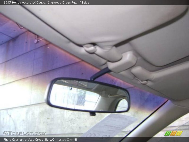 Sherwood Green Pearl / Beige 1995 Honda Accord LX Coupe